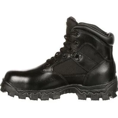 Rocky Men's Alpha Force 6" Comp Toe WP Public Service Boot -Black- FQ0006167