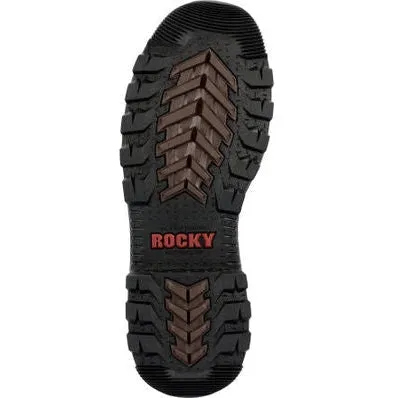 Rocky Men's Rams Horn 6" Comp Toe WP Outdoor Work Boot -Brown- RKK0390