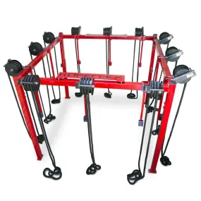 RopeFlex RX8100 Spartan Rig Multi-User Rope Trainer