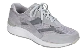 SAS Men's Gray Journey Mesh Lace Up Sneaker