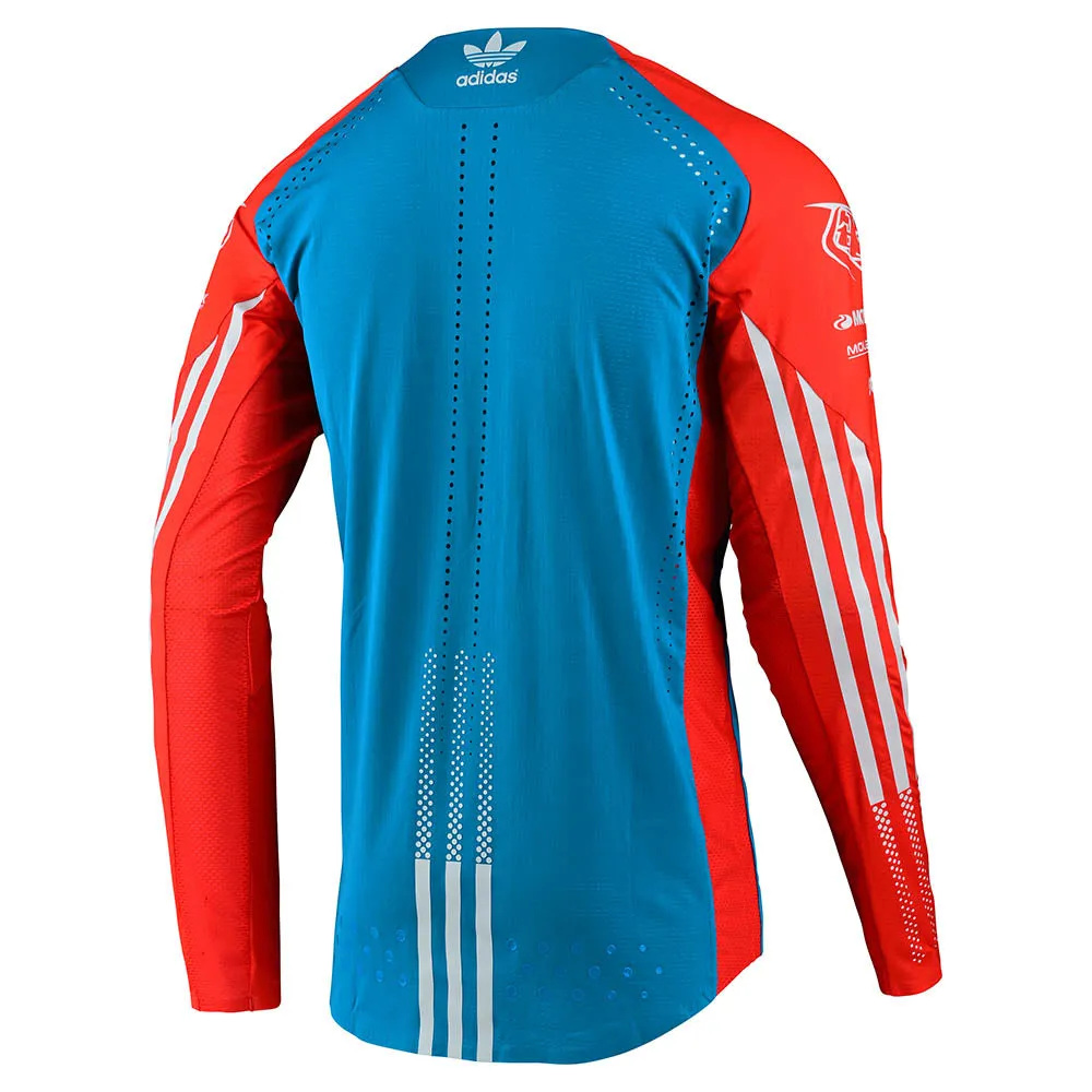 SE Ultra Limited Team Edition L/S Jersey Ocean / Flo Orange