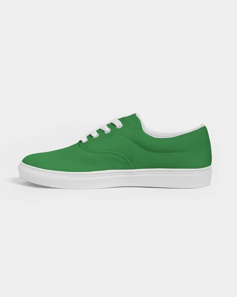 Shaded Green Canvas Sneakers | Men's | C75M0Y100K30