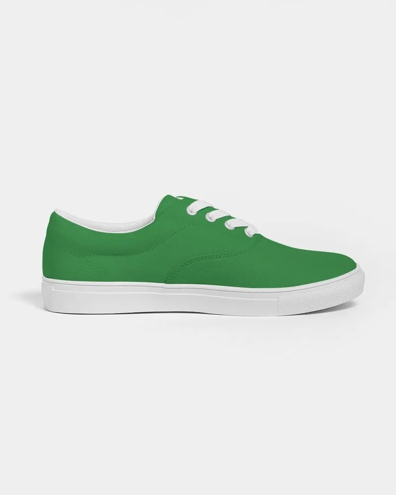 Shaded Green Canvas Sneakers | Men's | C75M0Y100K30