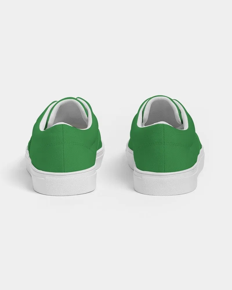 Shaded Green Canvas Sneakers | Men's | C75M0Y100K30