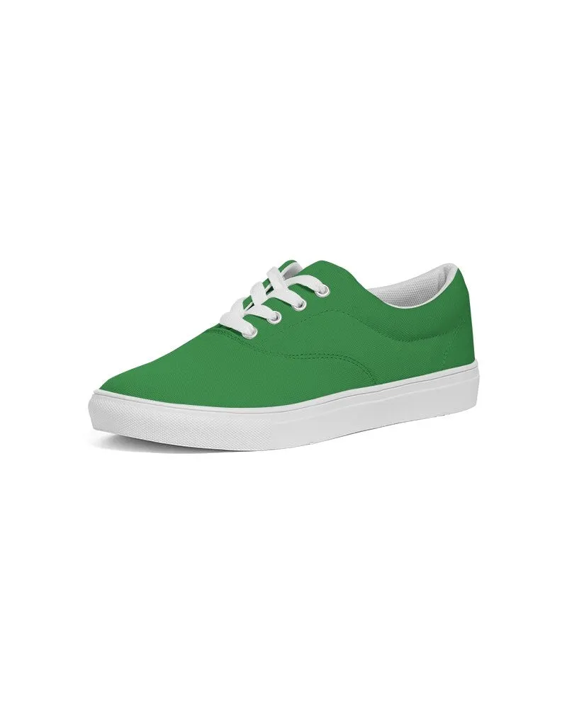 Shaded Green Canvas Sneakers | Men's | C75M0Y100K30