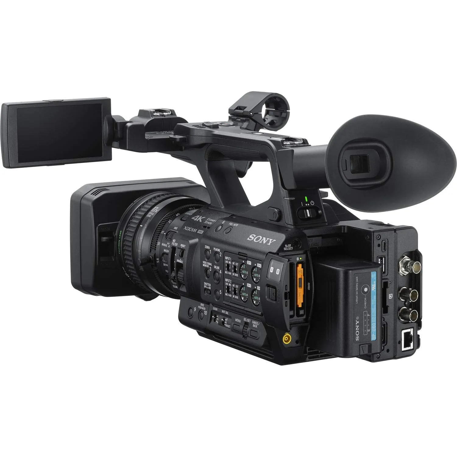 Sony PXW-Z280 4K 3-CMOS 1/2" Sensor XDCAM Camcorder Accessory Bundle with Cleaning Kit and Extended Warranty