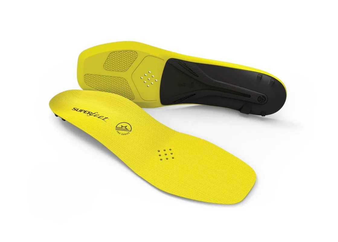 Superfeet Yellow Carbon Pro Hockey Insole