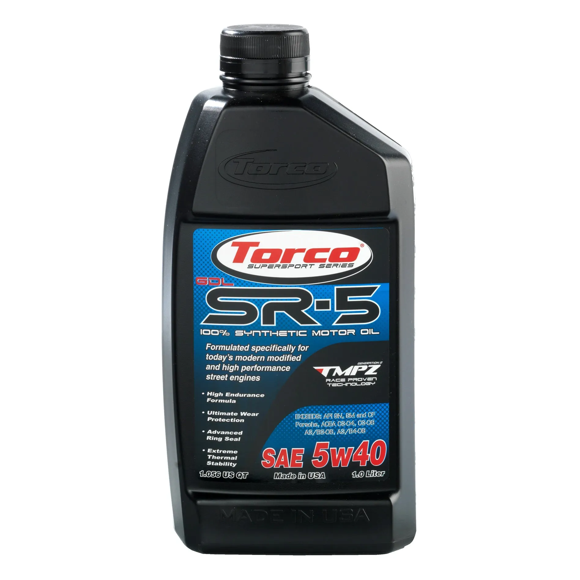 High Performance Synthetic Torco SR-5 GDL Oils