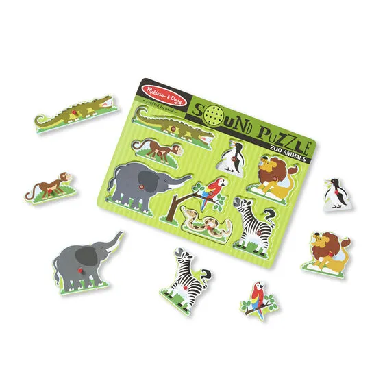 Zoo Animals Sound Puzzle