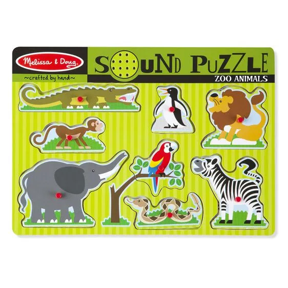 Zoo Animals Sound Puzzle